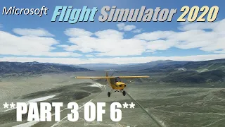 Microsoft Flight Simulator 2020: Nevada Bush Trip! (Legs 5, 6, 7, 8)