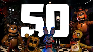 The First 50 Challenge!!! | Ultra Custom Night ( Comment Challenge )