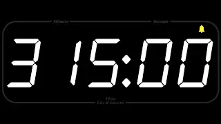 315 MINUTE - TIMER & ALARM - 1080p - COUNTDOWN