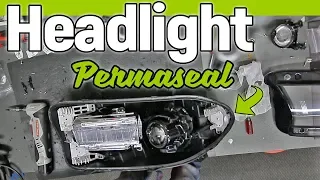 How To Open and Remove Sealant from Headlights | Permaseal | FlyRyde