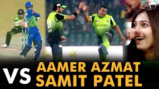 Aamer Azmat vs Samit Patel | Lahore Qalandars vs Multan Sultans | Match 31 | HBL PSL 7 | ML2G