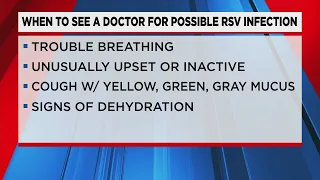 CDC says there is a rise in cases of common cold virus called RSV