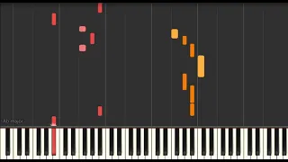 Bee Gees - Stayin' Alive (Normal) Piano Tutorial