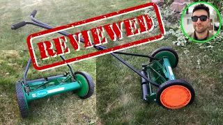 Scott's 16” Manual Walk Behind Push Reel Lawn Mower Review