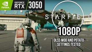 Starfield DLSS Mod | RTX 3050 4GB (Low, Optimized, and Potato Settings) | MSI GF63 Thin Laptop