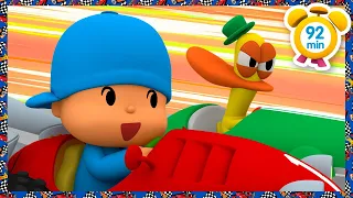 🏎️ POCOYO FRANÇAIS - Voitures de Course Spectaculaires [ 92 min ] | DESSIN ANIMÉ pour enfants