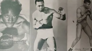 Ezzard Charles, Archie Moore, Jimmy Bivins 3 of the Greatest LightHeavys of all time as I see it.