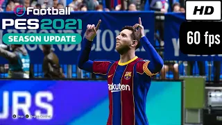 eFootball Pes 2021 | Free to use Gameplay | PSG vs FCB