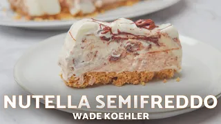 Nutella Semifreddo Recipe With Crunchy Crust