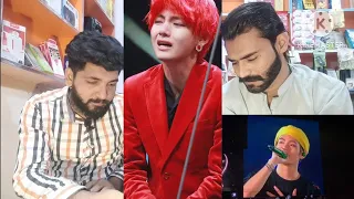 Pakistani reaction onTeary Taehyung 💔😭 | BTS V All Cry Moments😢😢 [ Kim Taehyung all sad moments]