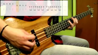 Tame Impala - Elephant (Bass Cover) (Play Along Tabs In Video)