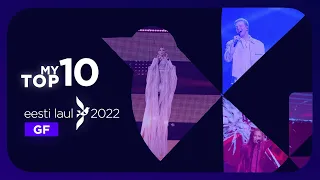 🇪🇪 Eesti Laul 2022 | Grand Final | My Top 10 (w/ Comments & Ratings)