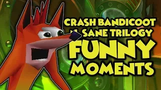 THIS IS HOW IT ENDS (Crash Bandicoot N. Sane Trilogy Fails & Funny Moments)