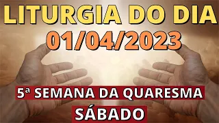 Evangelho do dia 01/04/2023 - Liturgia Diária - Salmo do Dia 🙏🙏🙏