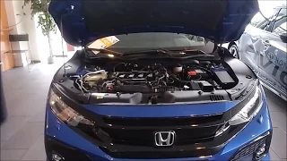 Start up/review 2017 Honda Civic 1.5 VTEC Turbo (10th gen) 6 spd manual and  review!