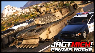 M1A2C ABRAMS  PANZERWOCHE | GTA 5 JAGT MICH! 186 | Deutsch - Grand Theft Auto 5 #jagtmich