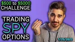 🔴 Is the red over??? Trading SPY Options LIVE | $500 to $5000 Challenge 💲💲💲