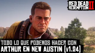 ✔ Red Dead Redemption 2  - Todo lo que podemos hacer con Arthur en New Austin (v1.24)