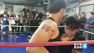越南武术大师挑战MMA职业拳手，结局被KO在地起不来！
