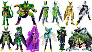 Todas las Transformaciones de CELL del 1 al 100