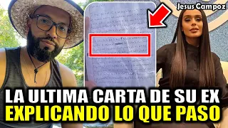 Jensy Graciano la ULTIMA carta que dejo a Chantal Jiménez que EXPLICA como estaba su relación