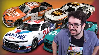 NASCAR Throwback Paint Schemes Reaction | 2021 Edition