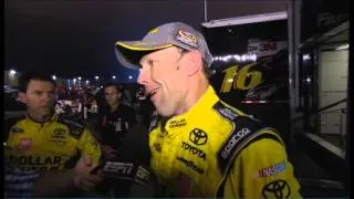 2014 Bank of America Aftermath w/ Keselowski/Hamlin/Kenseth