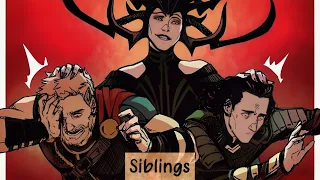 Thor x Loki x Hela (Siblings)