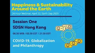 SDSN Hong Kong: COVID-19, Globalization and Philanthropy