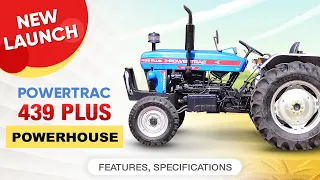 New Powertrac 439 Plus PowerHouse Features & Specifications | Tractor Junction | Hindi