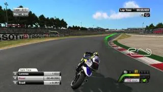 Moto GP 13 Gameplay PC Rossi Catalunya