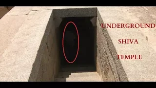 Underground Shiva Temple and Secret Council Chamber - Hampi, India