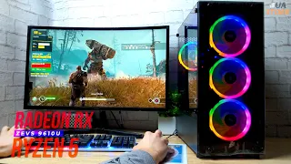 Ультра бюджетный 💲 игровой пк - Ryzen 5 1600 + Radeon RX 470