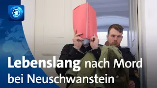 Lebenslange Haft nach Mord bei Schloss Neuschwanstein