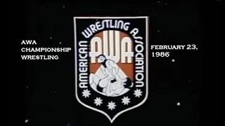 AWA CHAMPIONSHIP WRESTLING 2/23/86