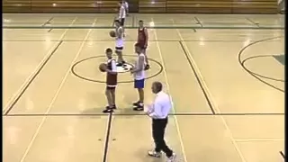 Team Ball handling drill with Bob Hurley