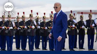 Biden visits France to commemorate 80th anniversary of D-Day