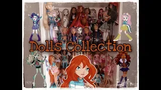 Моя коллекция кукол Monster High, Winx, Ever After High и другие