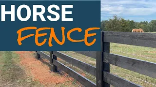 Black Horse Fence - Mount Holly NC fence company | J&H FENCE