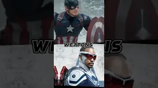 Captain America vs Falcon || old Avengers vs New Avengers || #marvel #dc #shorts