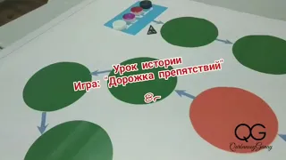 Игра на уроке истории - "Дорожка препятствий"