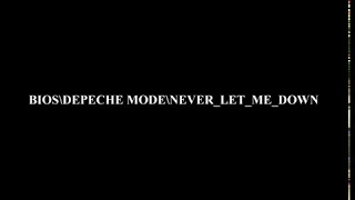 BIOS Depeche Mode Cover - Never Let Me Down Again