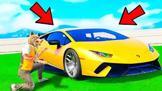 УГНАЛ СУПЕР БЫСТРУЮ ЛАМБОРГИНИ ХУРАКАН ! - НОВАЯ БИТВА ВОРОВ В GTA 5 ONLINE