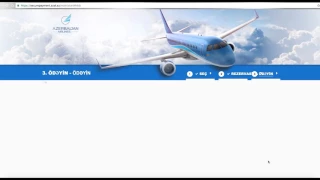 www.azal.az web-səhifəsində aviabiletin alışı - video təlimat
