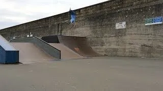 Fat Kid Try's A Backflip On A Scooter!