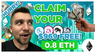 YOU COULD CLAIM 0.8 ETH RIGHT NOW $969 FOR FREE?! Not a scam ??