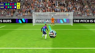 Real VS Barsa Exciting Penalty in eFootball 2024 😱