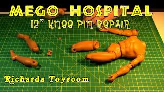 Mego Hospital 12 inch Mego Knee Pin Repair