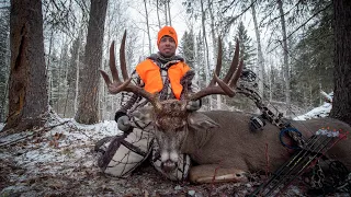 Giant Saskatchewan Archery Whitetail - Pierceland Outfitters