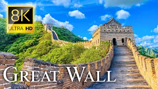 Exploring the Great Wall of China in 8K HDR - Majestic Beauty Unveiled